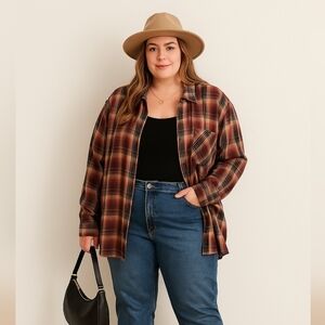 ❤️Axis Plaid Button Up Shirt